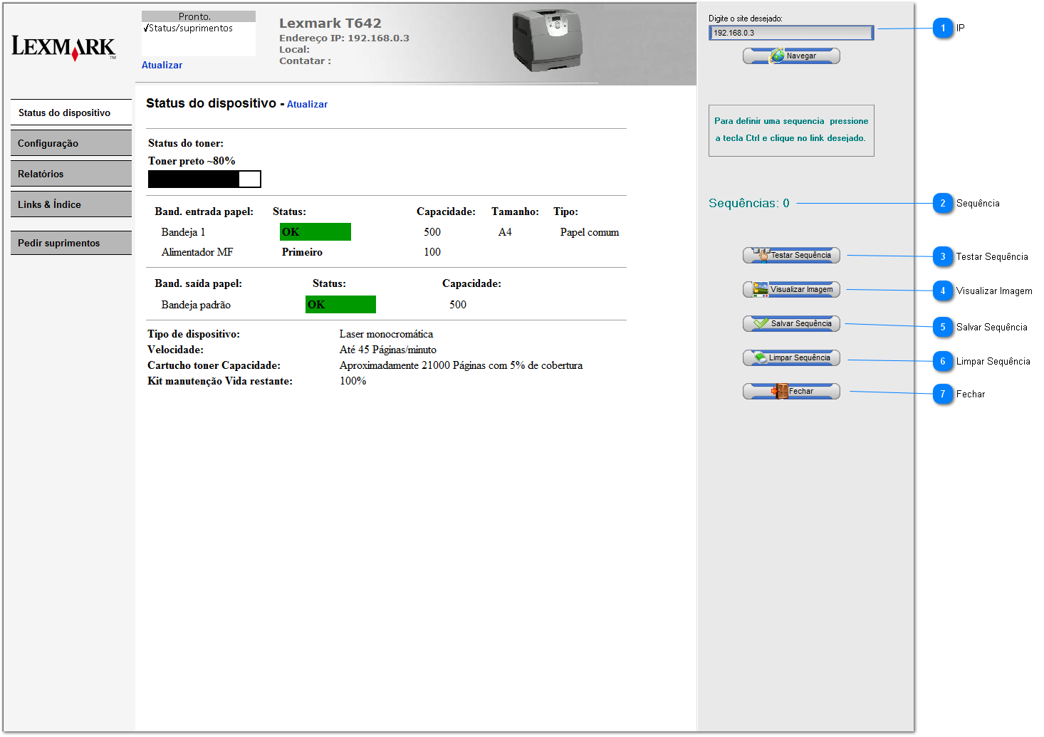 Envio por Imagem
